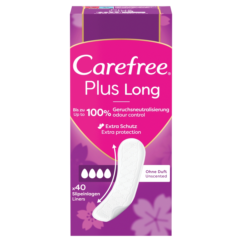 Carefree Plus Long Wkładki Higieniczne