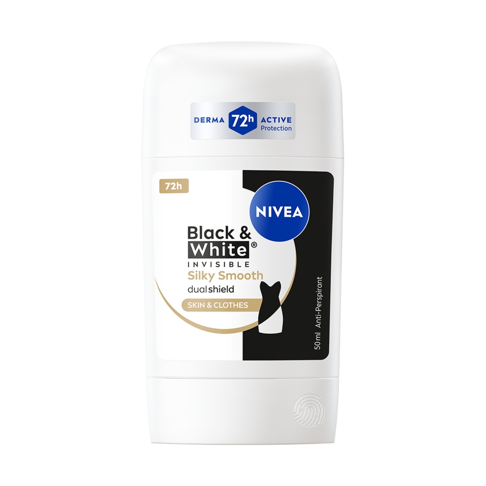 Nivea Deo Ap Sztyft Black & White Silky Smooth