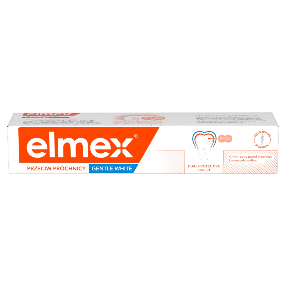 Elmex Gentle White Pasta Przeciw Próchnicy Wybielająca 75ml