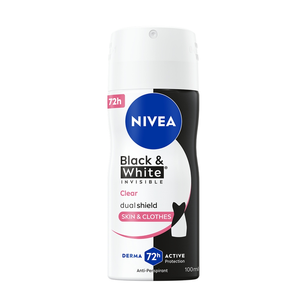 Nivea Deo Ap Spray Black&White Invisible Travel 