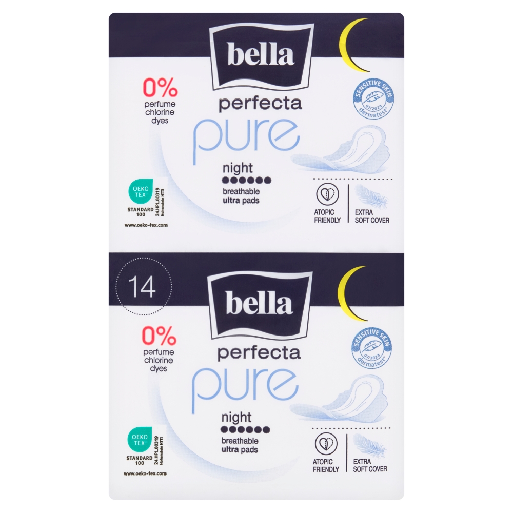 Bella Perfecta Pure night podpaski, 14 szt.