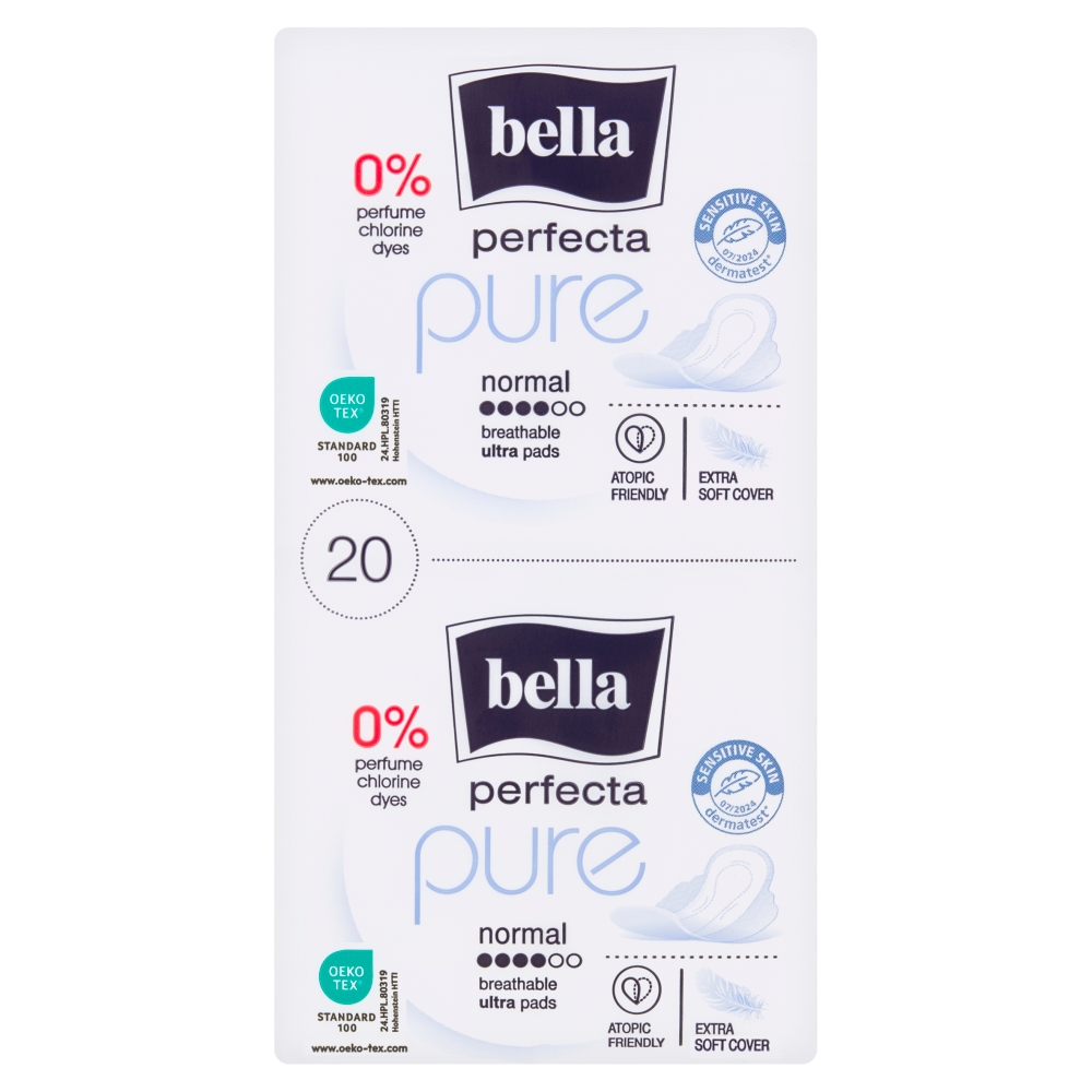 Bella Perfecta Pure normal podpaski, 20 szt.