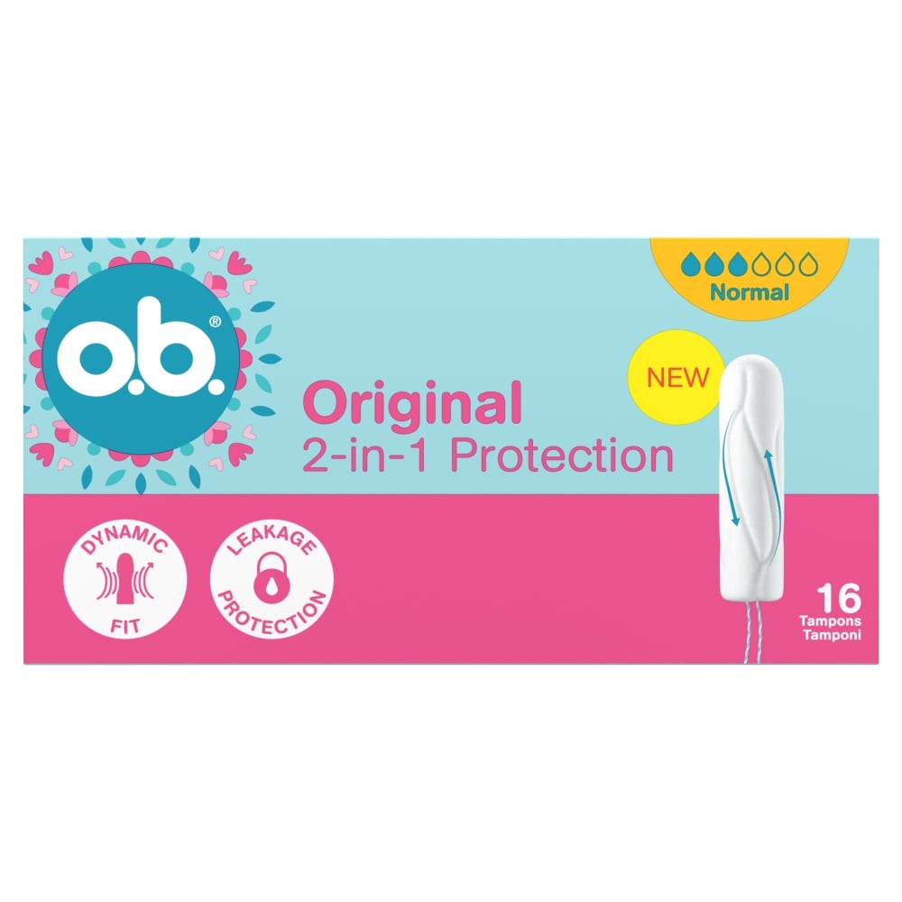 O.B. Original Normal tampony, 16 szt.