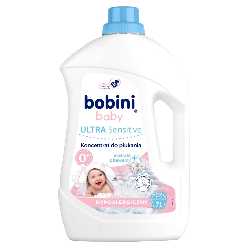 Bobini Baby Ultrasensitive Koncentrat do płukania ubranek dziecięcych i niemowlęcych 