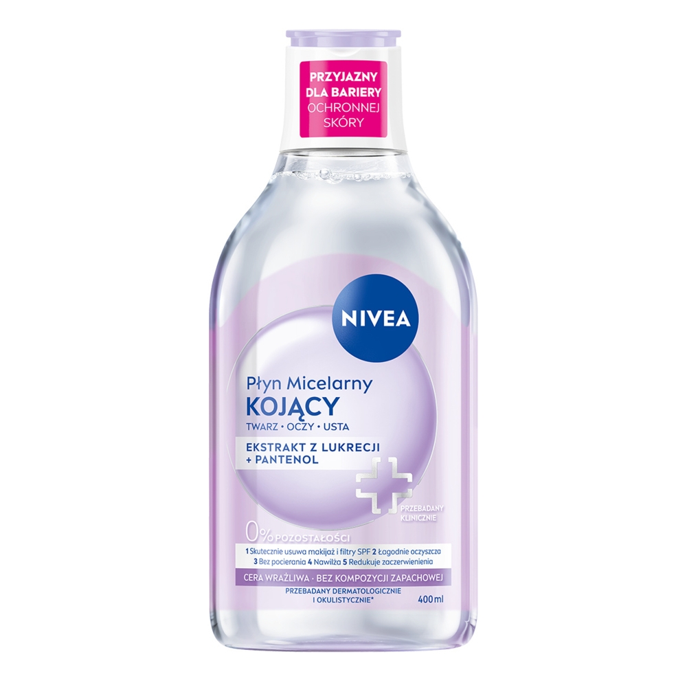 Nivea Visage Pielęgnujący płyn micelarny do skóry wrażliwej i Nadwrażliwej