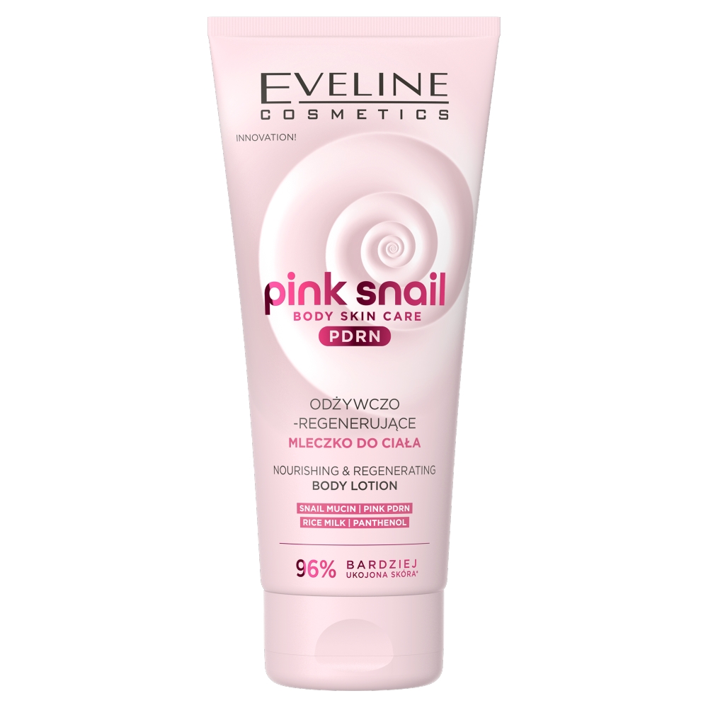 Eveline Pink Snail Odżywczo-regenerujące mleczko do ciała, 200 ml