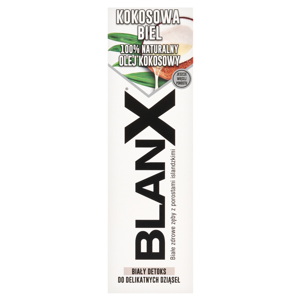 BlanX Pasta do zębów Coco White Kokosowa Biel
