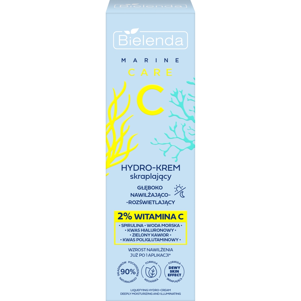 Bielenda C Marine Care Hydro Krem nawilżająco-rozświetlający