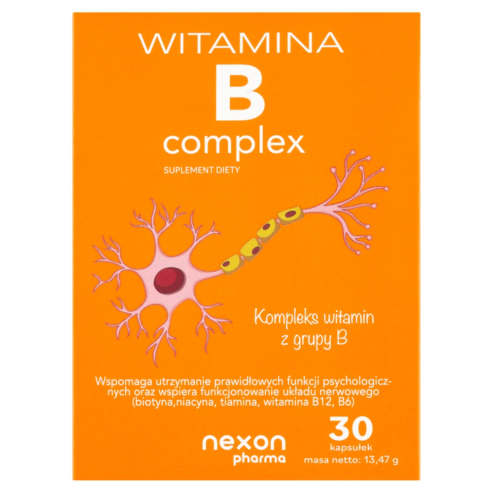 Nexon Witamina B Complex, Kapsułki 30 szt.