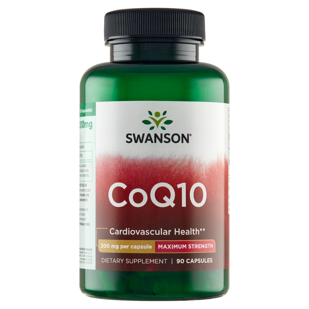 Swanson Koenzym Q10 200 mg, 90 Kapsułek