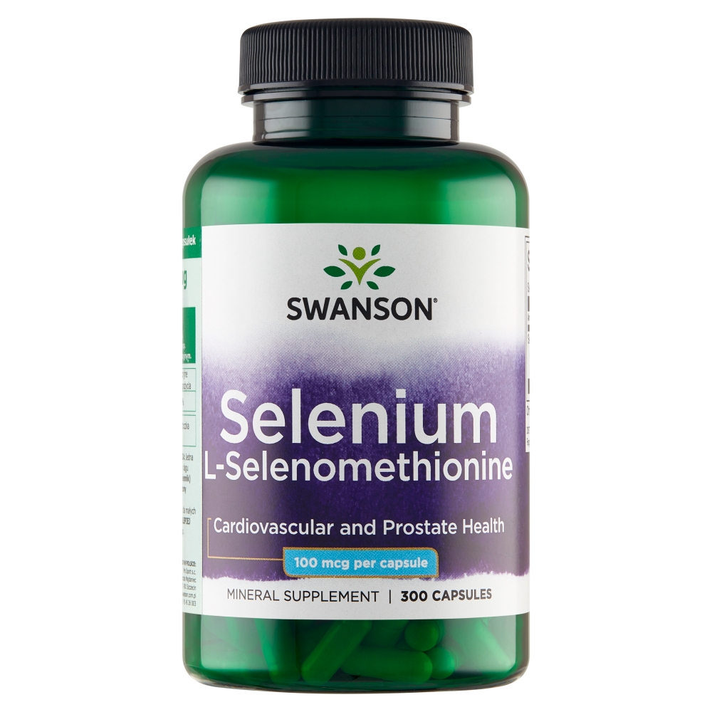 Swanson Selen Select 100 mcg Suplement diety z selenem Kapsułki