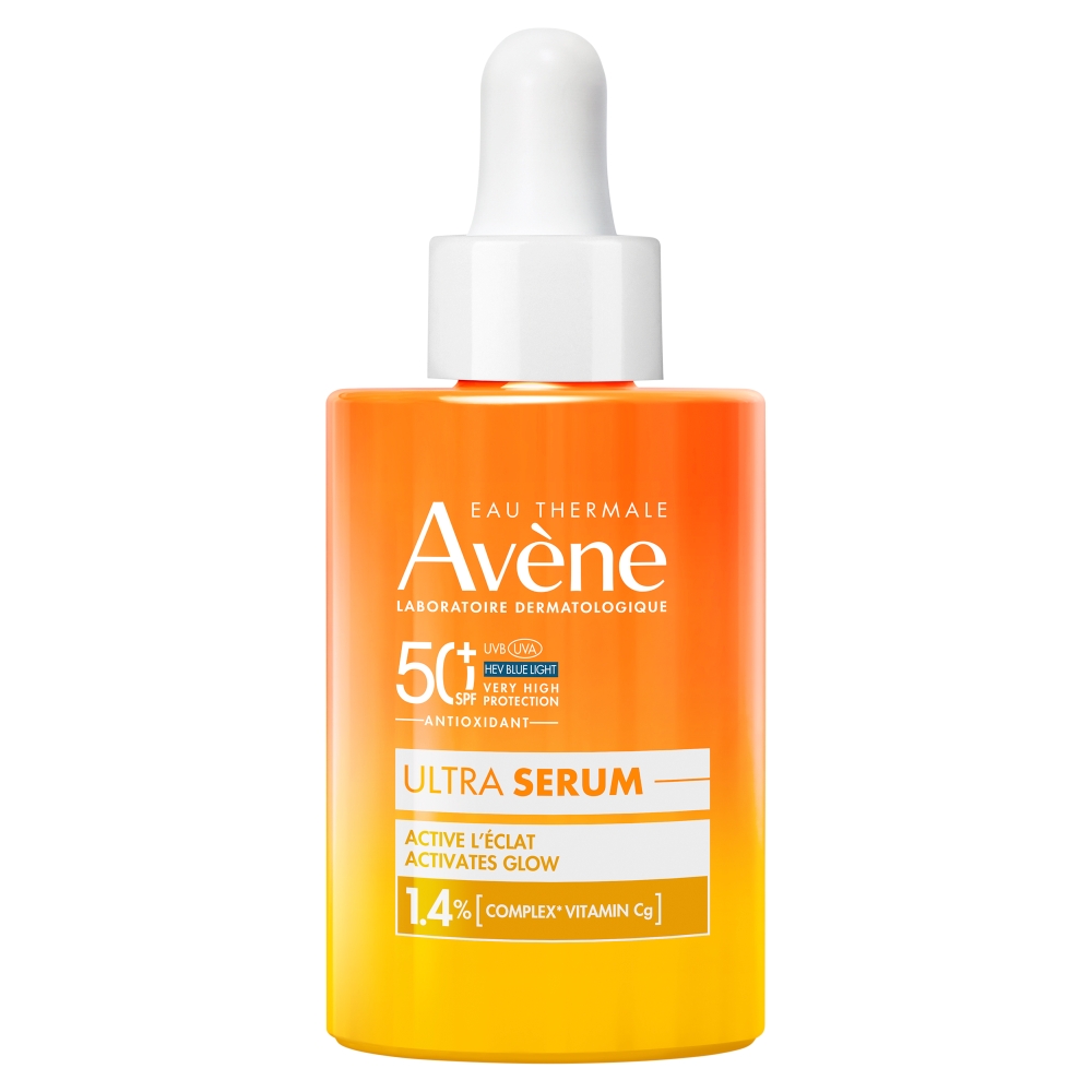 Avène Sun Bardzo wysoka ochrona Ultra Serum aktywujące blask skóry, SPF50+