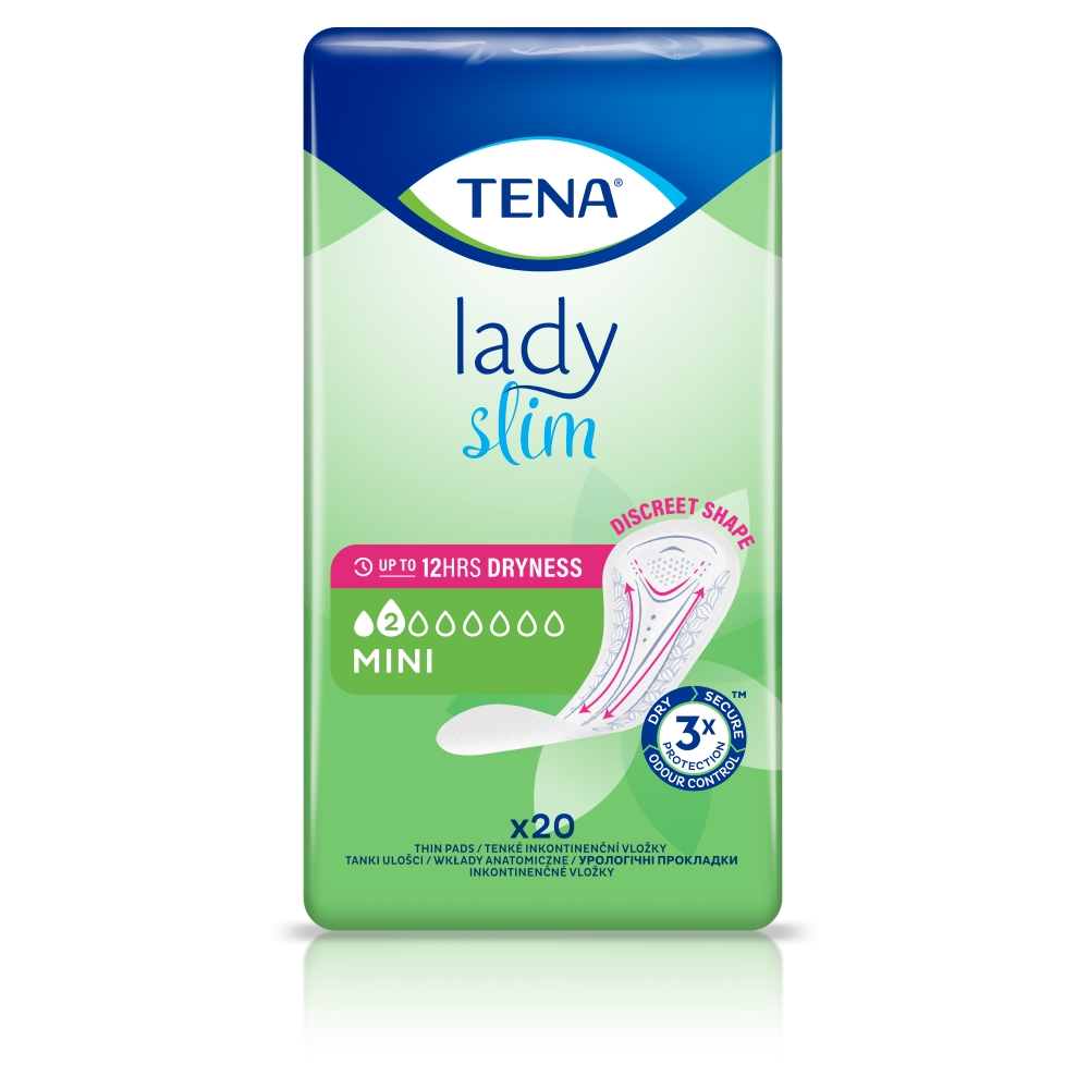 Tena Lady Slim Mini, Podpaski na nietrzymanie moczu dla kobiet