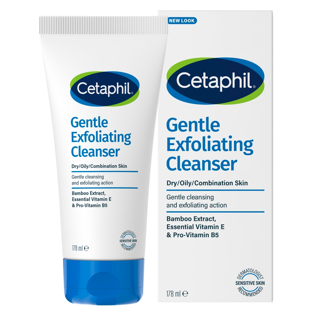 Cetaphil Delikatny Żel oczyszczający do twarzy z peelingiem