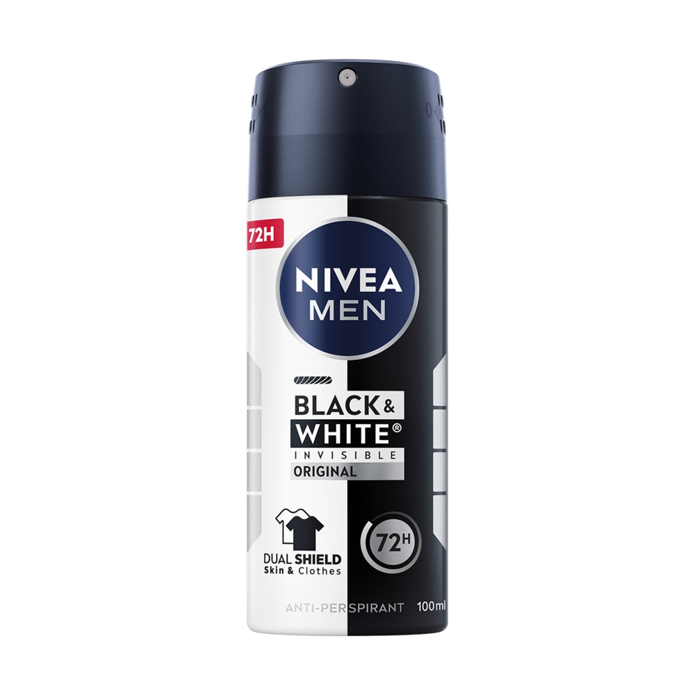 Nivea Deo Ap Spray Black&White Invisible Original Travel