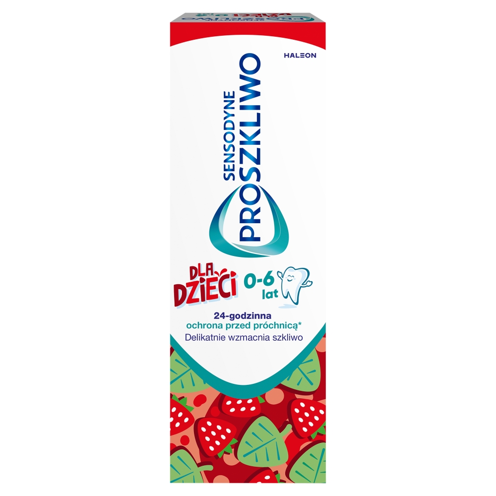 Sensodyne Pasta do zębów Proszkliwo dla dzieci 0-6 lat