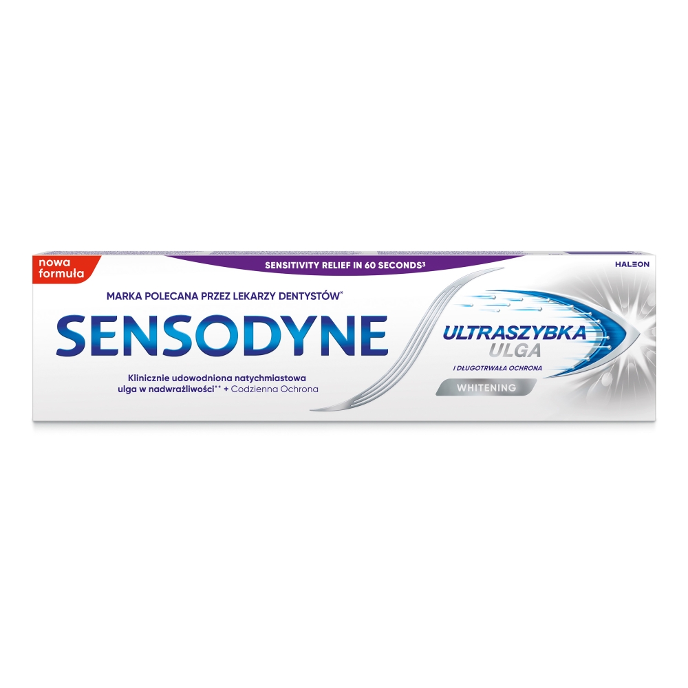 Sensodyne Pasta Ultraszybka Ulga Whitening Gsk