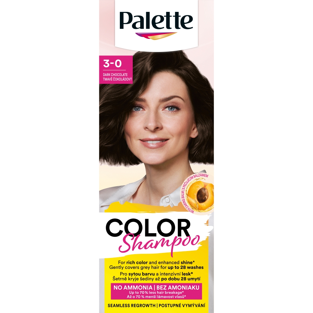 Palette Szampon koloryzujący 3-0 Ciemna Czekolada