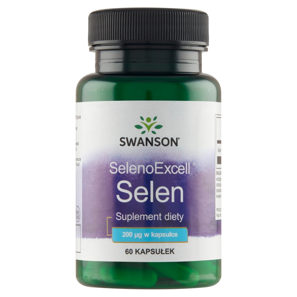 Swanson SelenoExcell 200 mcg Suplement diety z selenem Kapsułki