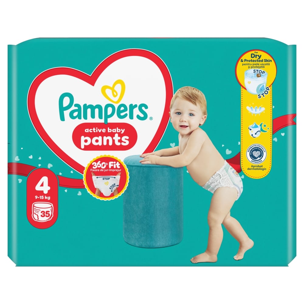 Pampers Pants Pieluchomajtki Rozm. 4 Maxi, 35 szt.