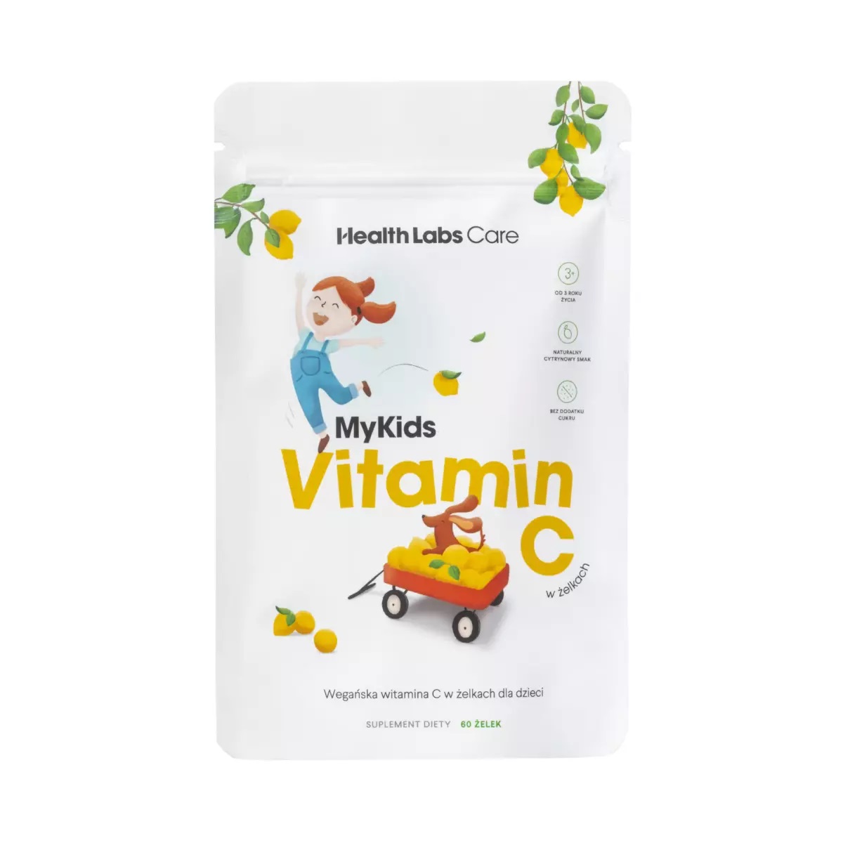 Health Labs Care, MyKids Vitamin C, Witamina C w żelkach dla dzieci
