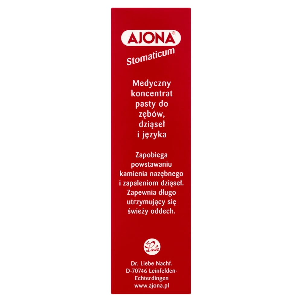Ajona Stomaticum Pasta do zębów