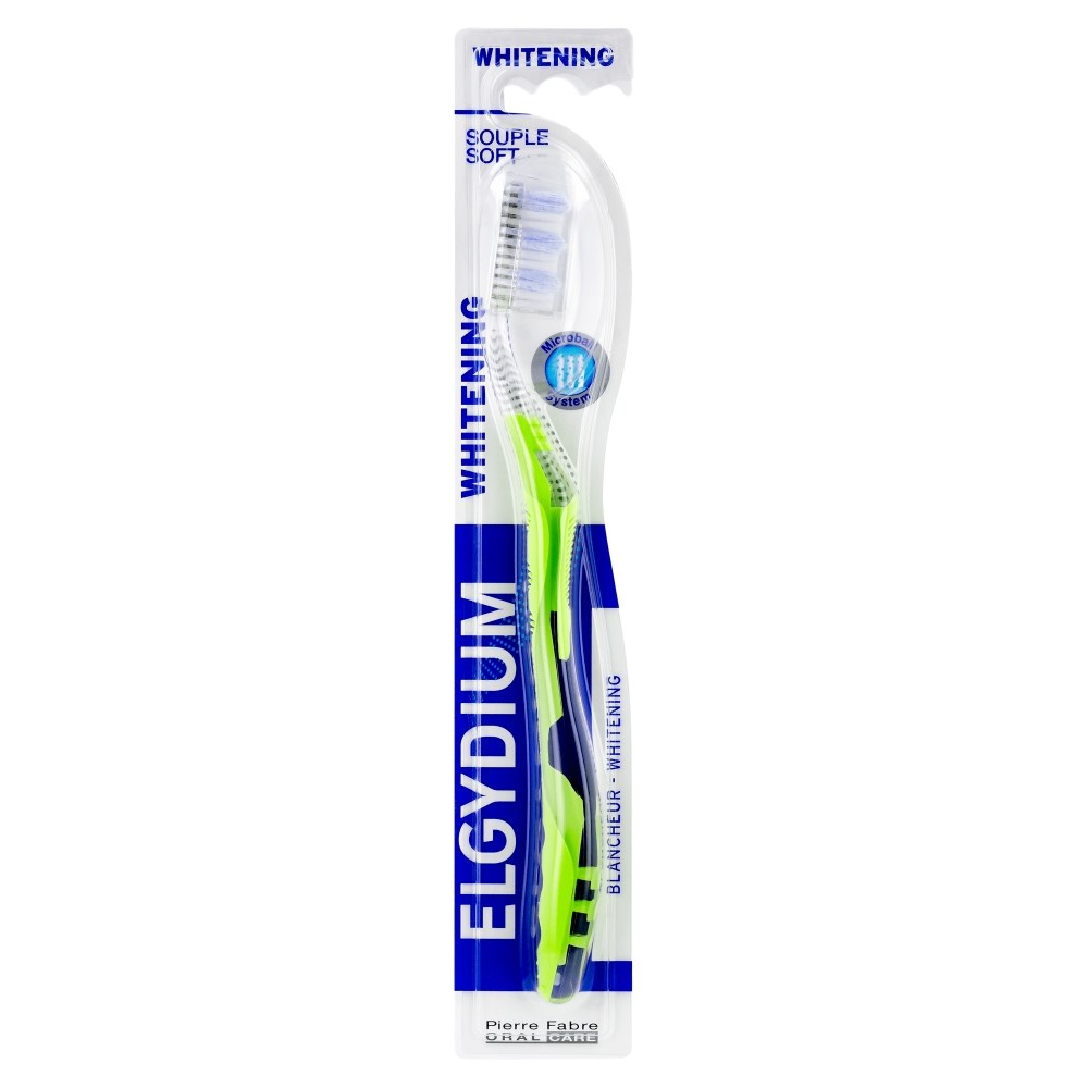 Elgydium Szczoteczka do zębów Microball Wybielająca Soft