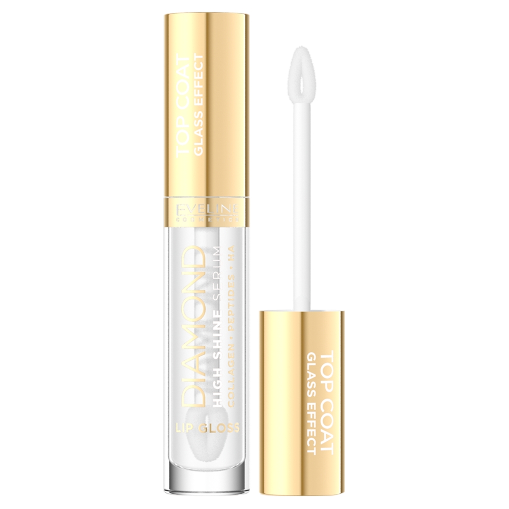 Eveline Diamond Lip Gloss Błyszczyk do ust Top Coat