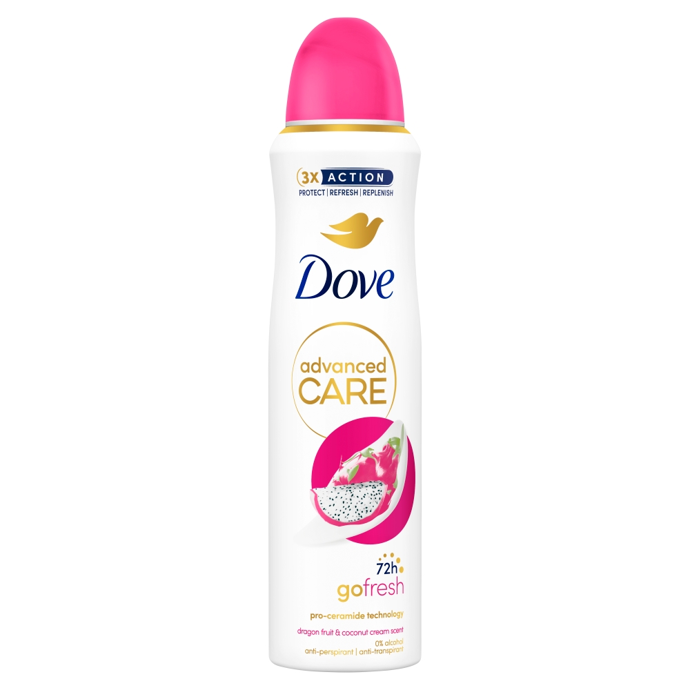Dove Advanced Dragonfruit&Cream Scent, Dezodorant w sprayu