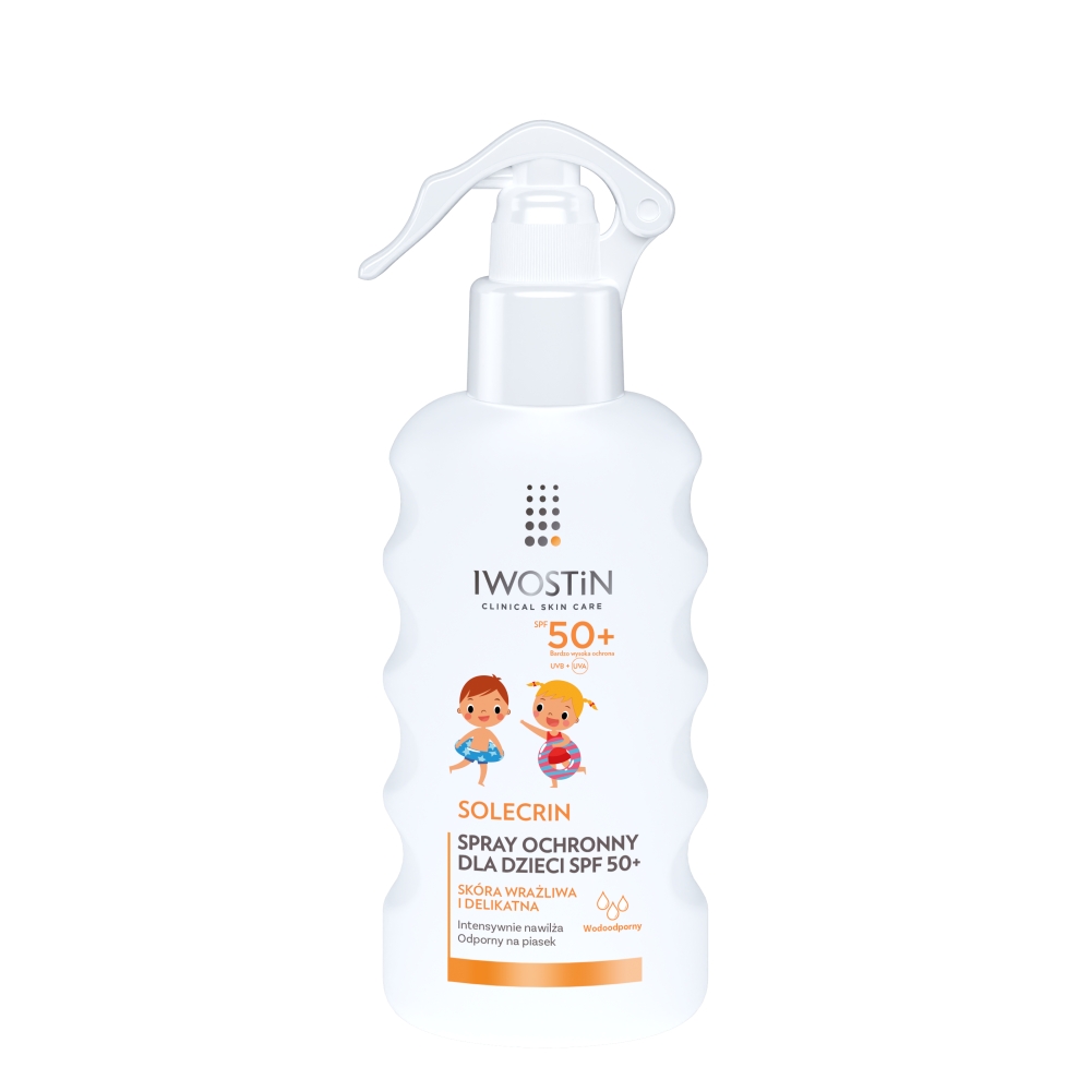 Iwostin Solecrin Spray ochronny dla dzieci SPF 50+