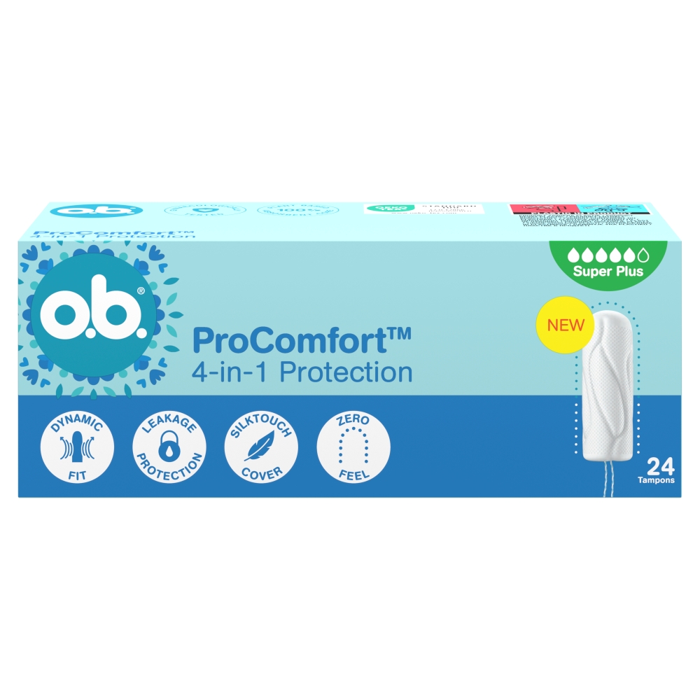 O.B. ProComfort Super Plus tampony, 24 szt.