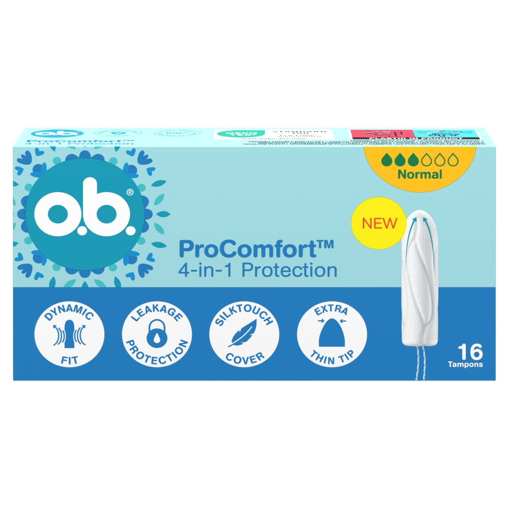 O.B. ProComfort Normal tampony, 16 szt.