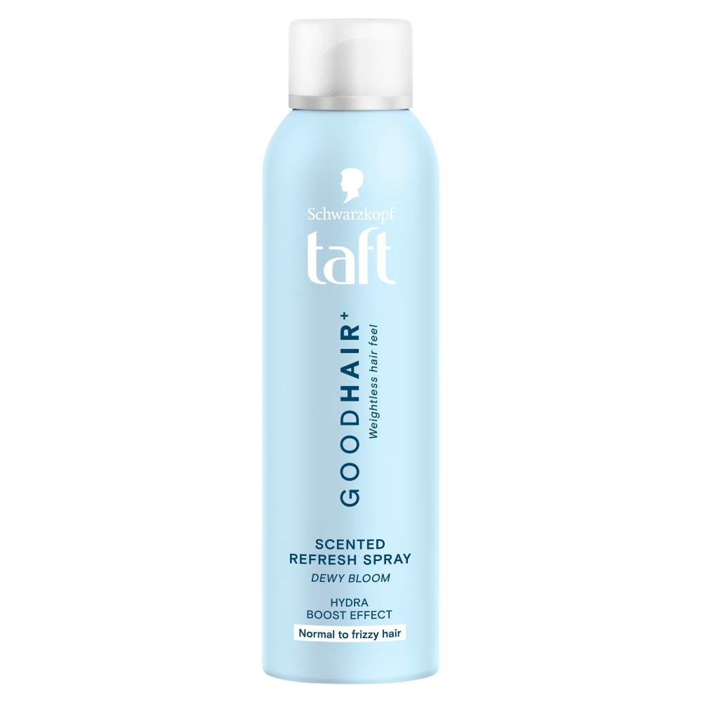 Taft Good Hair Normal Frizzy spray Odświeżający spray do włosów, 150 ml