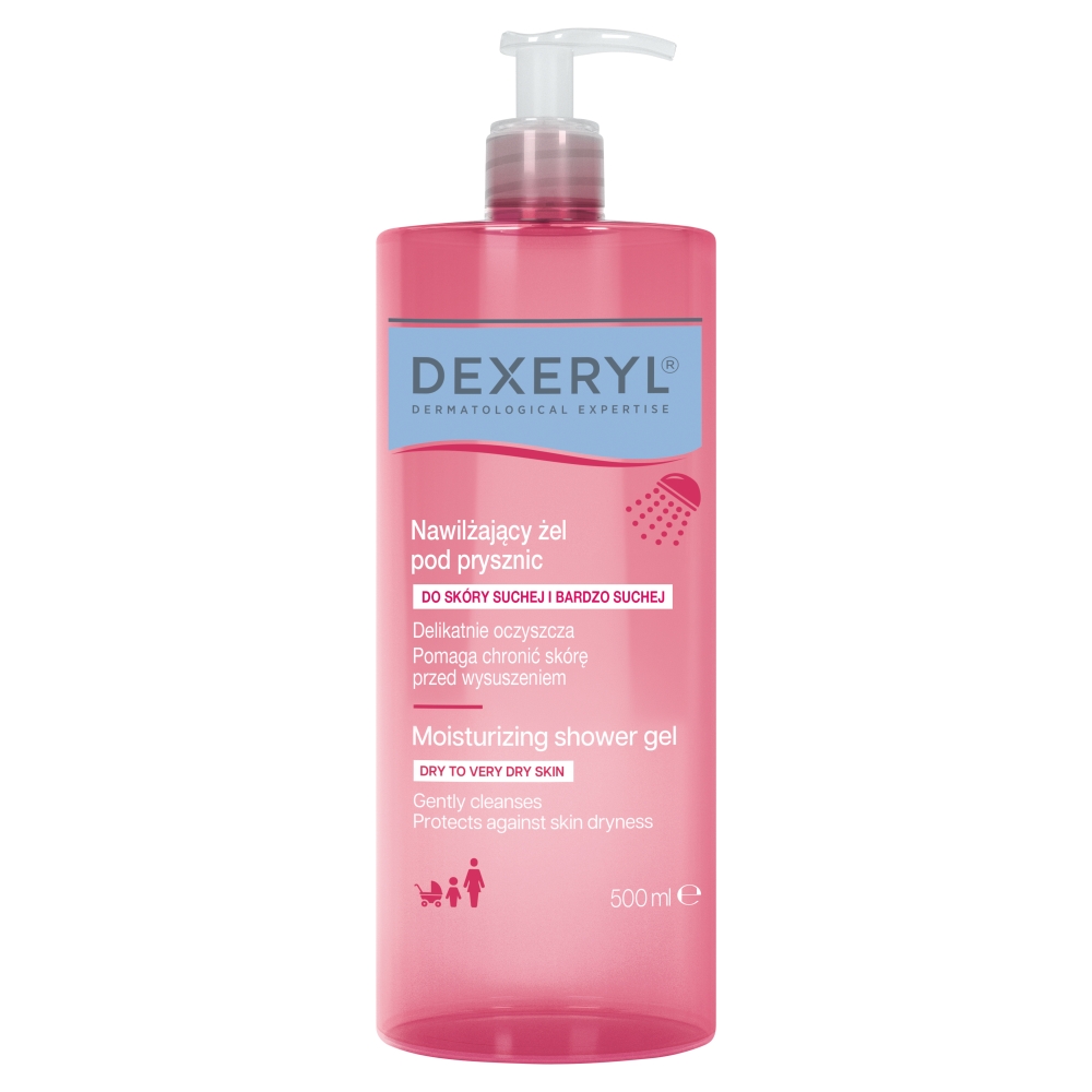 Dexeryl Oczyszczający żel do mycia, 500 ml