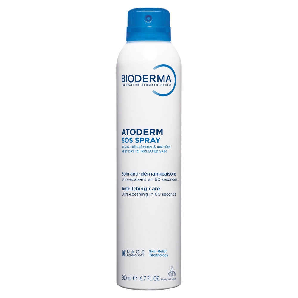 Bioderma Atoderm SOS Spray do ciała łagodzący świąd