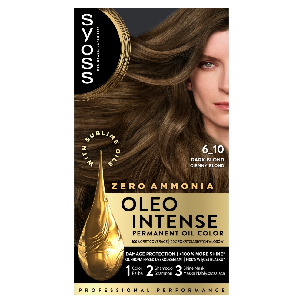 Syoss Oleo Farba do włosów 6-10 Ciemny Blond