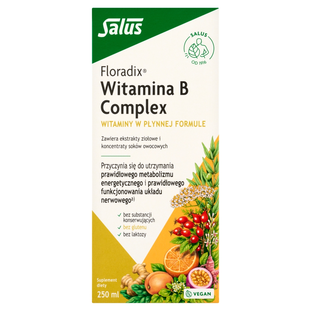 Floradix Witamina B Complex, Płyn