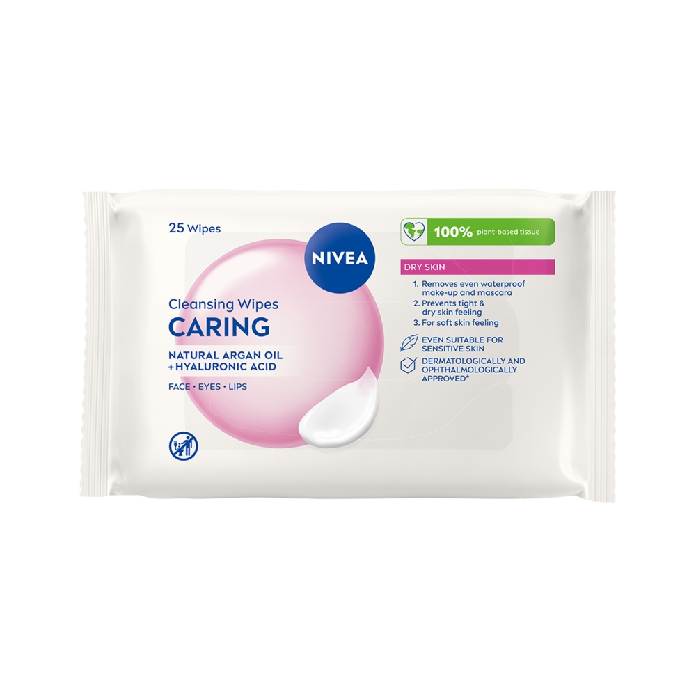 Nivea Visage Chusteczki Łagodzące do demakijażu