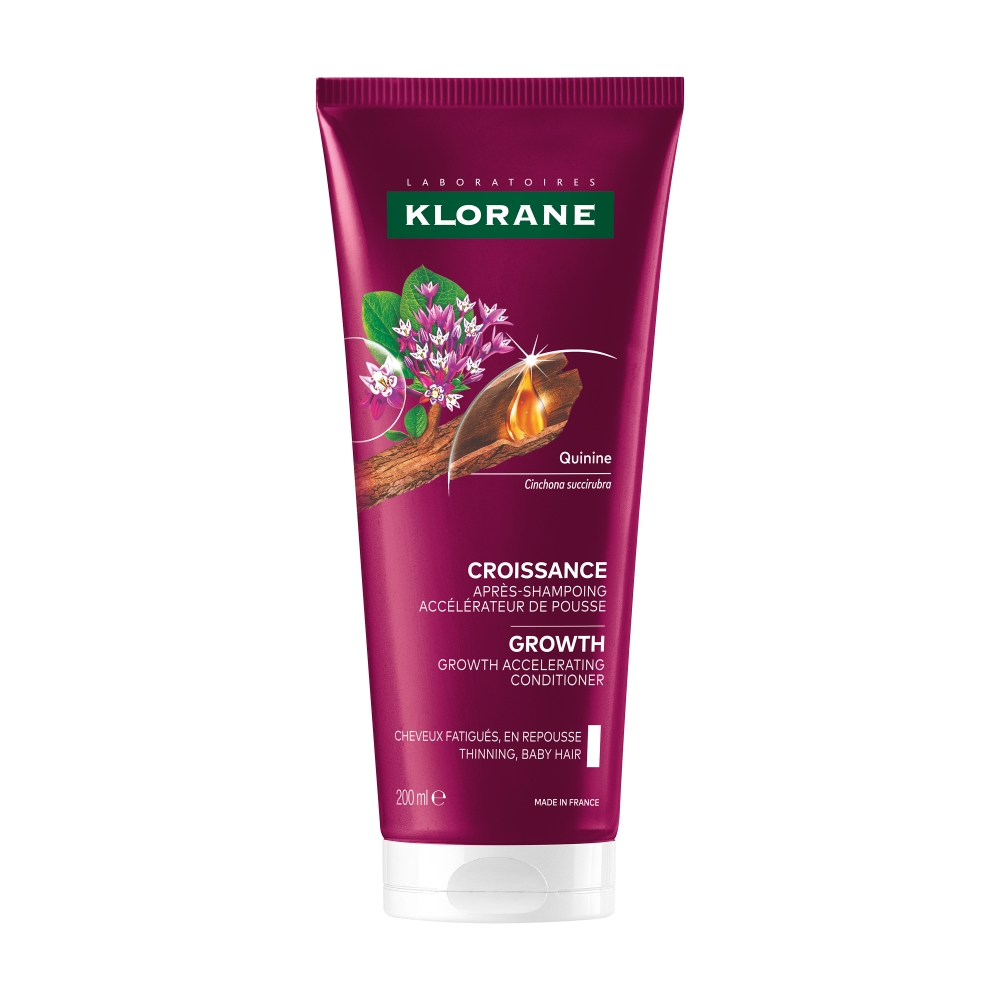 Klorane Wzrost Odżywka przyspieszająca wzrost włosów, 200 ml