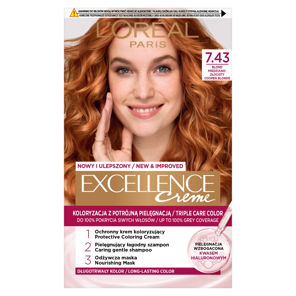 Excellence Farba do włosów 7.43