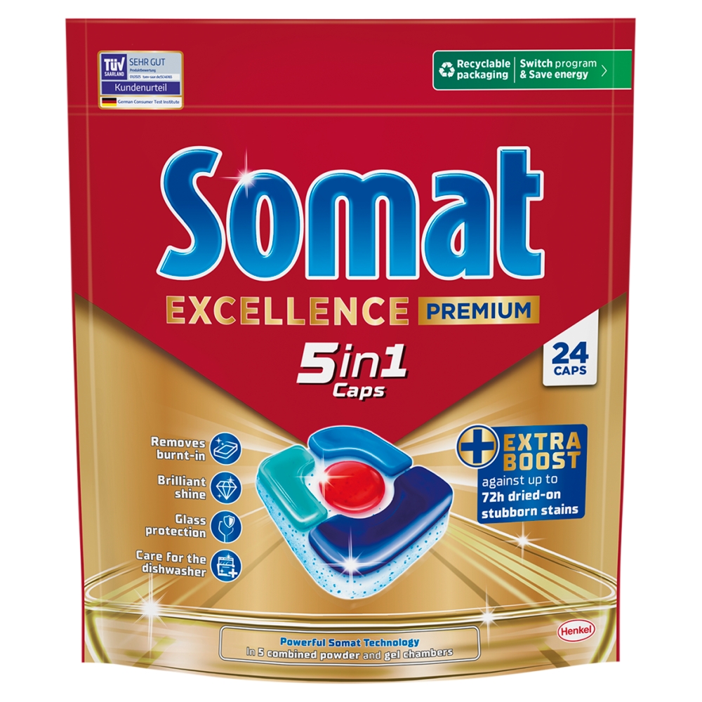 Somat Tabletki do zmywarki 5w1 24 sztuki