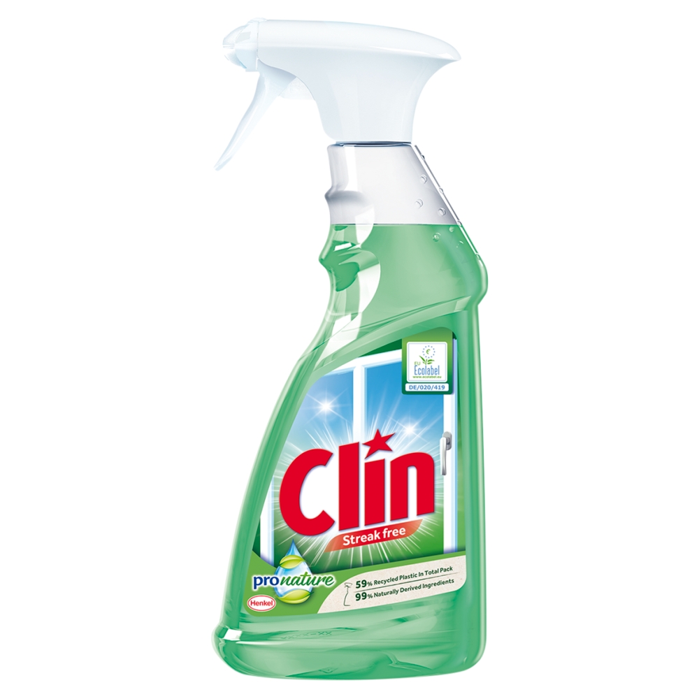 Clin Pro Nature Płyn do mycia Powierzchni Szklanych