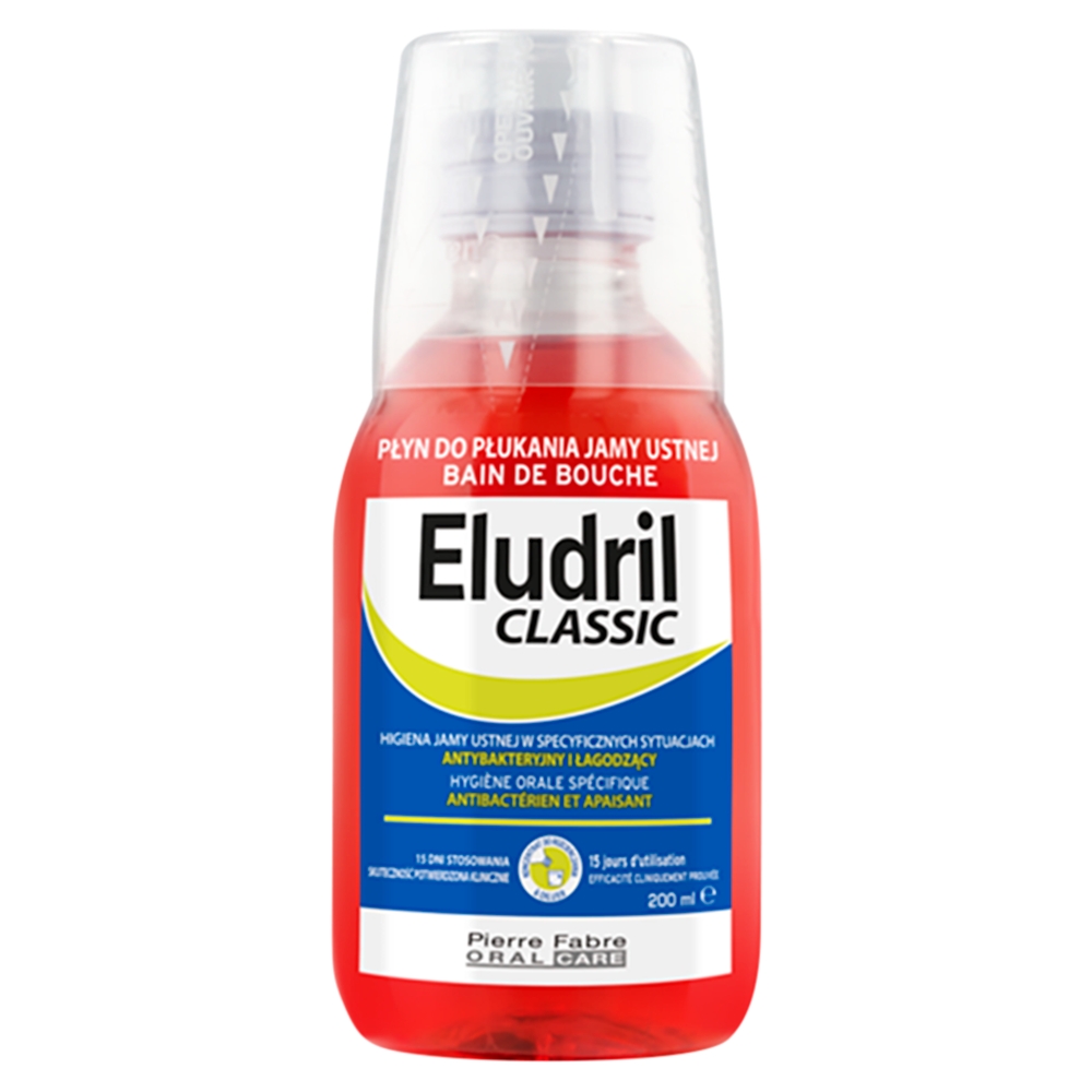 Eludril Classic Płyn do płukania jamy ustnej