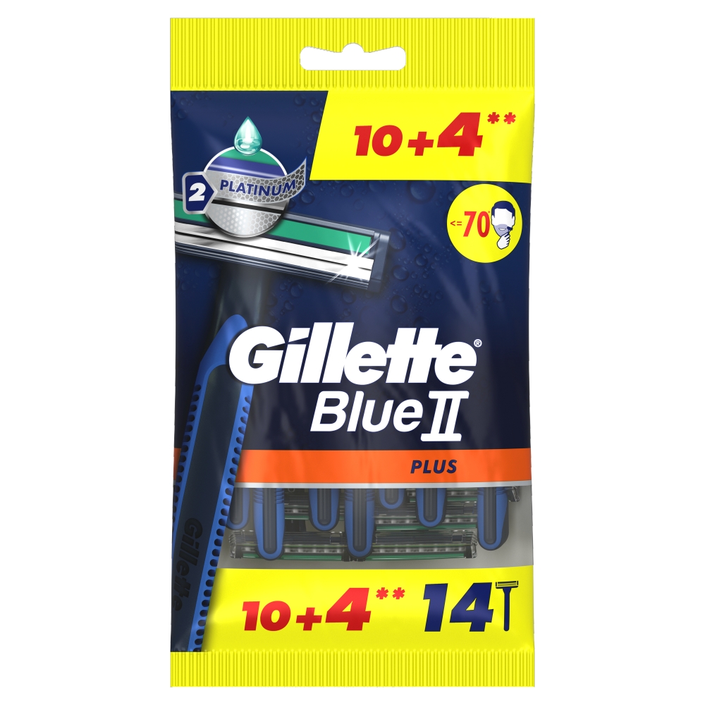 Gillette Blue 2 Plus Maszynki 10+