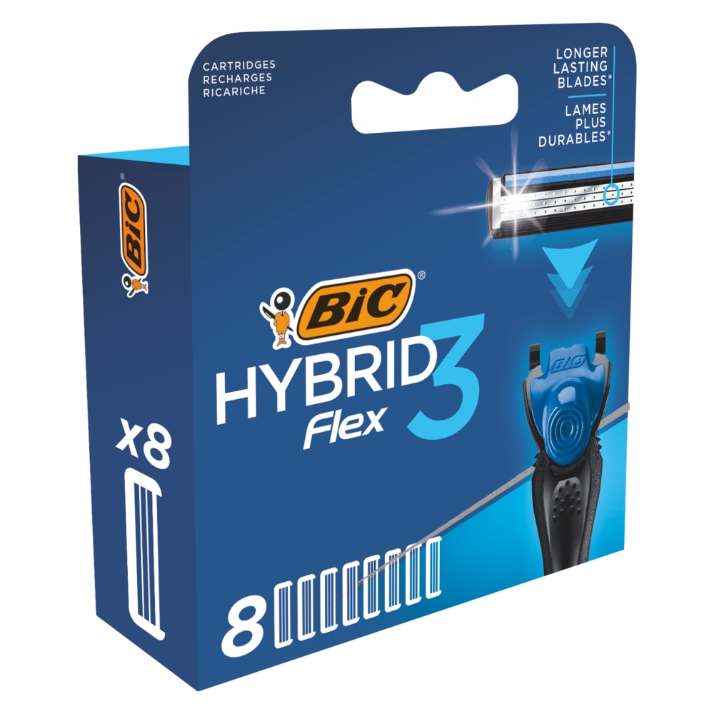 Bic Flex 3 Hybrid Wkłady do Maszynki