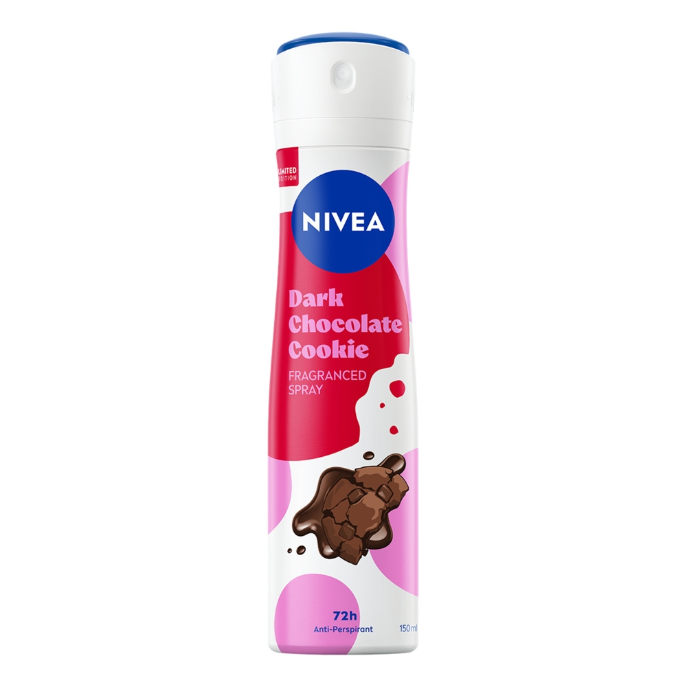 Nivea Dark Chocolate Cookie spray, Antyperspirant, 150 ml
