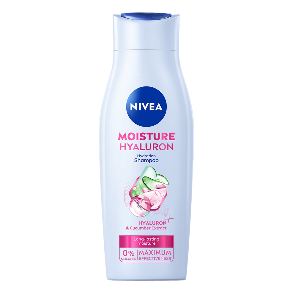 Nivea Hair Care Moisture Hyaluron Nawilżający Szampon do włosów z hialuronem