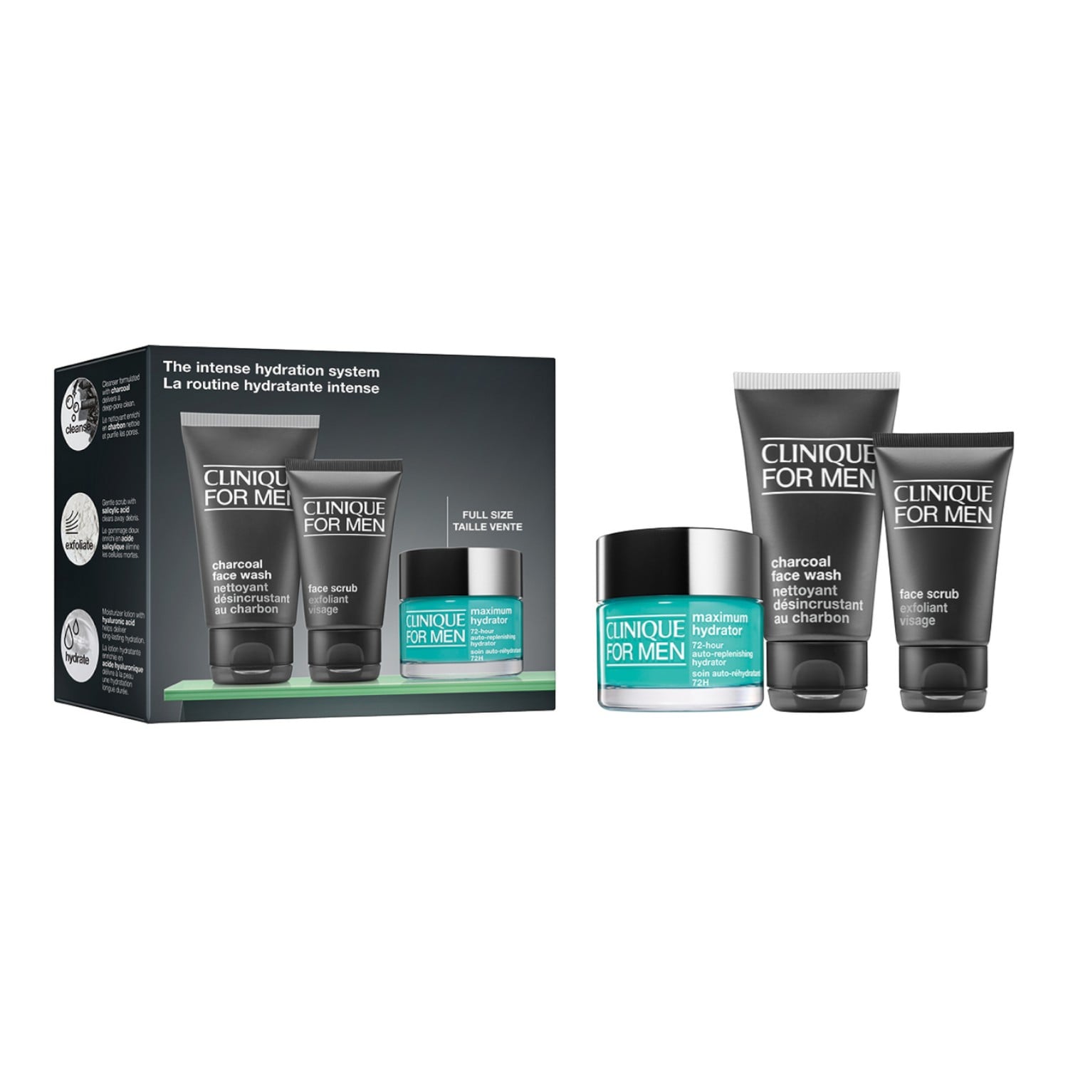 Clinique Set For Men Il Sistema di Idratazione Intensa