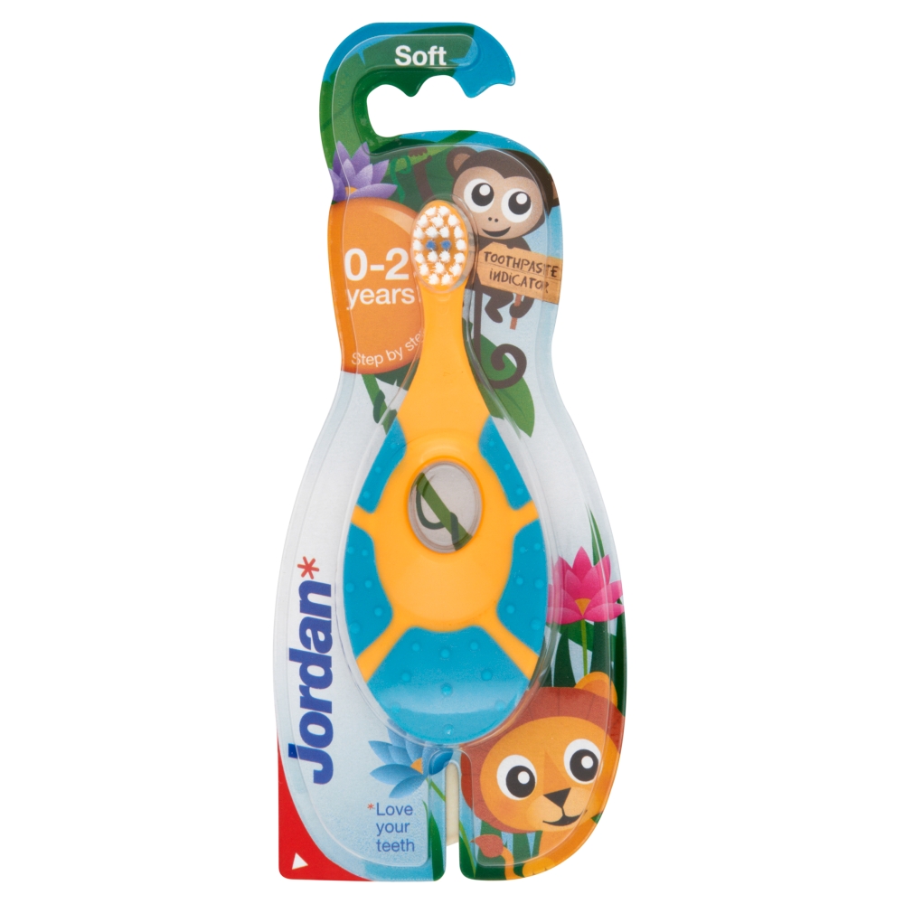 Jordan Szczoteczka Step By Step 1 (0-2 Lata) Super Miekka