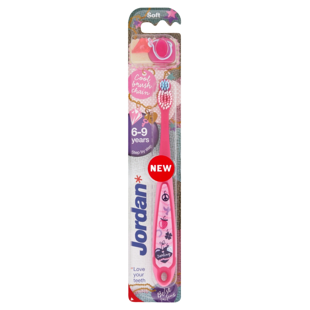 Jordan Szczoteczka Step By Step 3 (6-9 Lat) Miekka